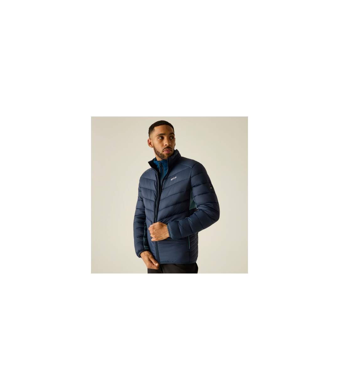 Veste Leedre Homme Bleu Marine Vieux Bleu Regatta-1