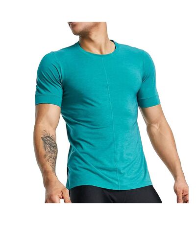 T-Shirt Turquoise Homme Nike Yoga