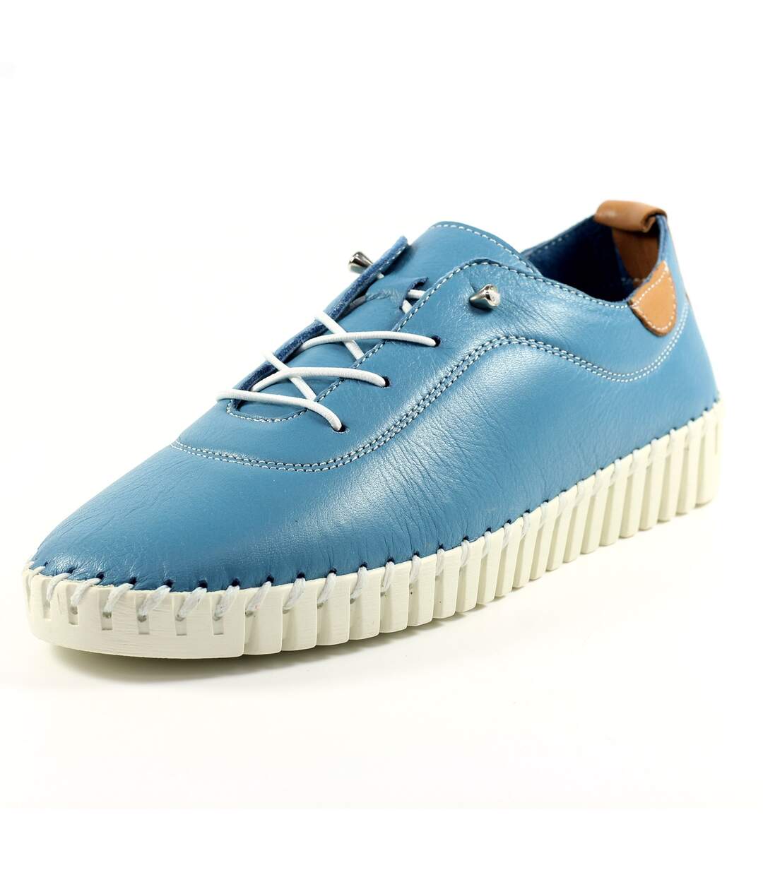 Chaussures flamborough femme bleu Lunar-3