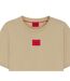 T-shirt Motif/style Logo Sur Poitrine Diragolino Homme Beige Foncé Hugo-3
