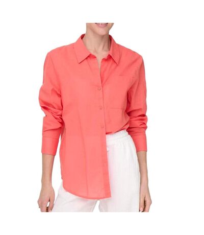 Chemise corail femme jdy kimie - l