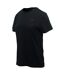T-shirt Manches Courtes Playo Femme Noir Hi-Tec-4