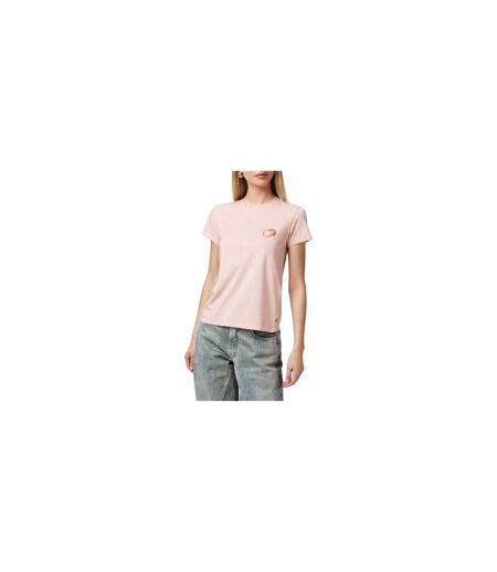 T-shirt Motif/style Imprimé Graphique Femme Corail Levis