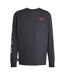 T-shirt Manches Longues Motif/style Ajax Amsterdam Homme Noir Adidas-2