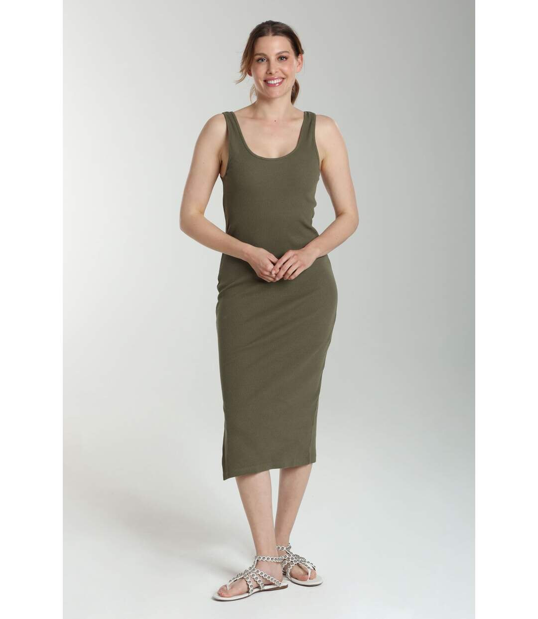 Robe Longue Cotelee Debra  | Gerard Pasquier-3