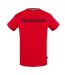 Mens Signature Logo T-shirt Red Aquascutum-1