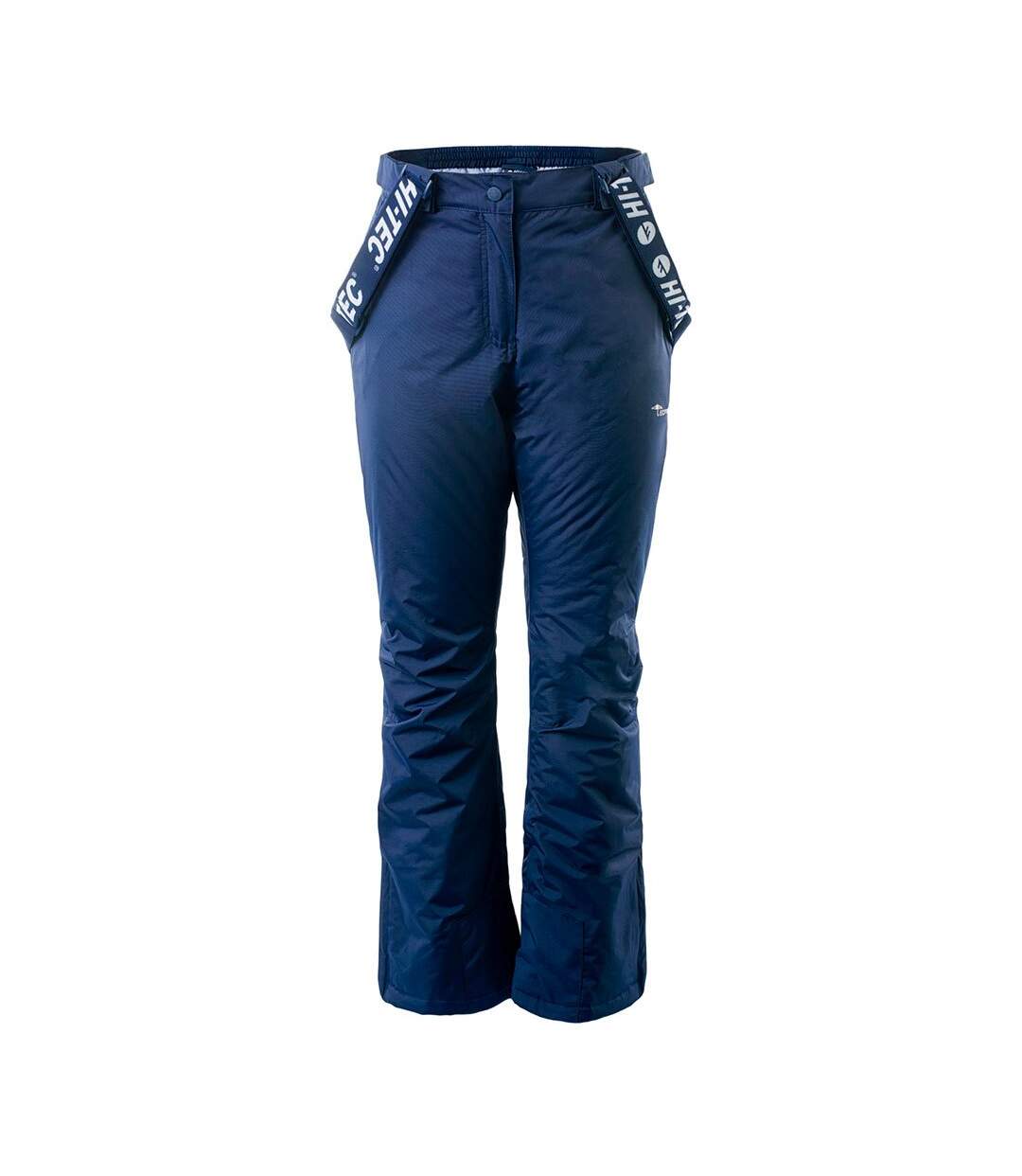 Womens/ladies darin ski trousers insignia blue/microchip Hi-Tec-1