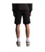 Mens Fleece Plain Sweat Shorts Jet Black Lyle & Scott-3