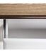 Console design bois Solen - L. 110 x H. 85 cm - Blanc-5