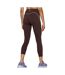 Legging 3/4 marron foncé soul studio yoga-2