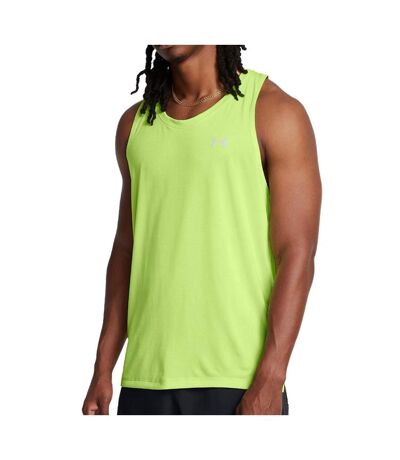 Débardeur Vert Homme Under Armour Launch - L