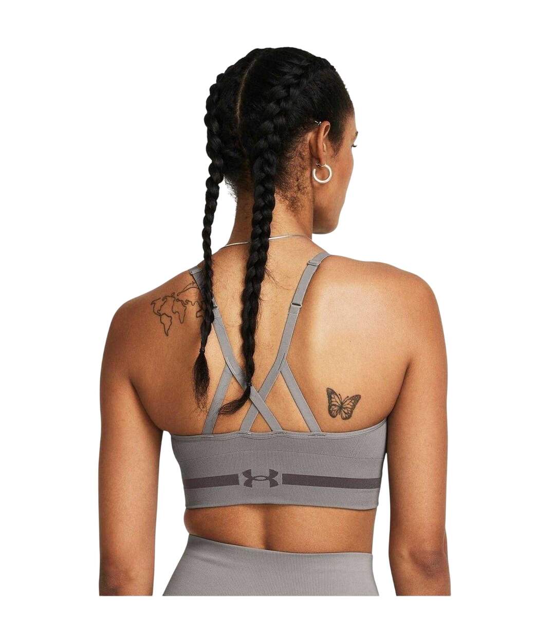 Brassière De Sport Femme Étain Under Armour-3