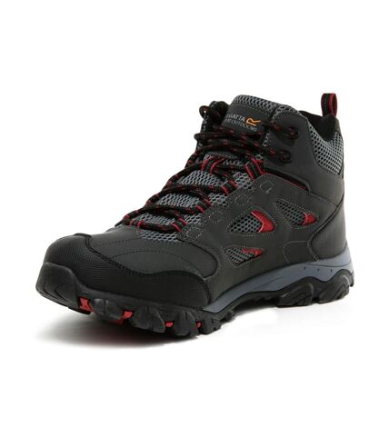 Regatta Mens Holcombe IEP Mid Hiking Boots (Bayleaf/Oat) - UTRG3660