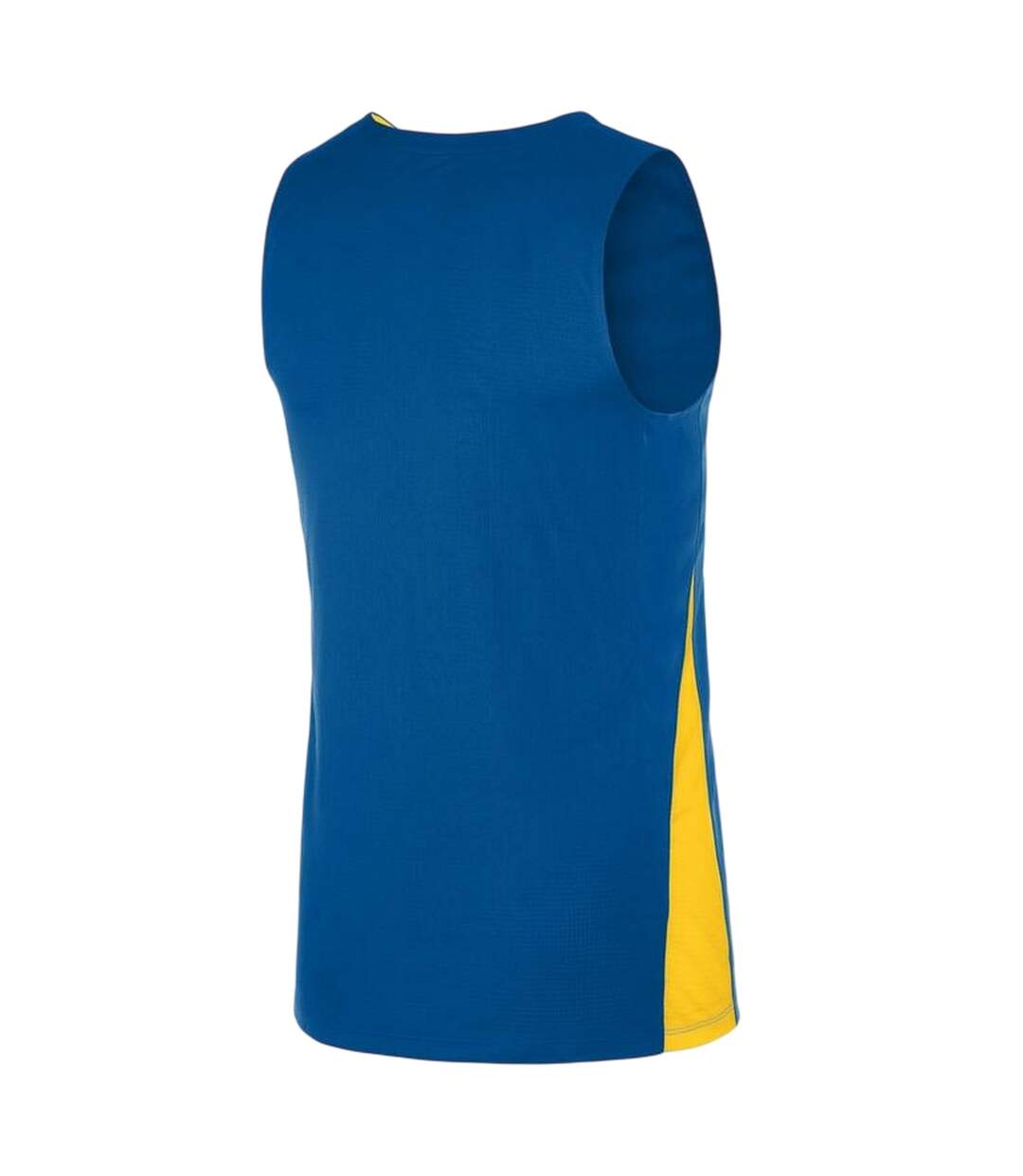 Mens Team V Neck Basketball Jersey Royal Blue White Nike-3