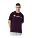 T-shirt Motif/style Logo Homme Violet Clair Champion-1