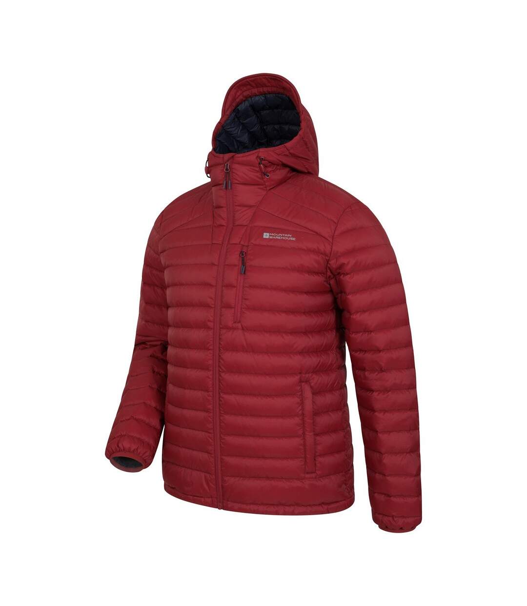 Doudoune Matelassée Henry Extreme Homme Rouge Foncé Mountain Warehouse-3