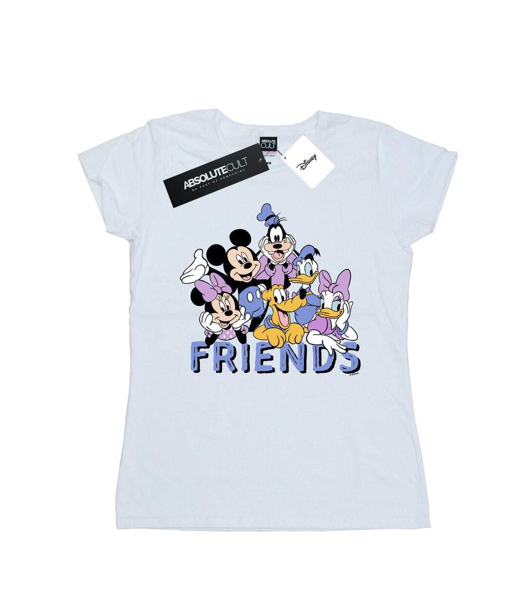 Disney Femme/Les femmes - T-shirt en coton Classic Friends (Blanc) - UTBI48752-1