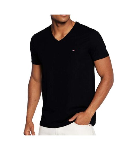 T-shirt Noir Homme Tommy Hillfiger Core Stretch Slim - L