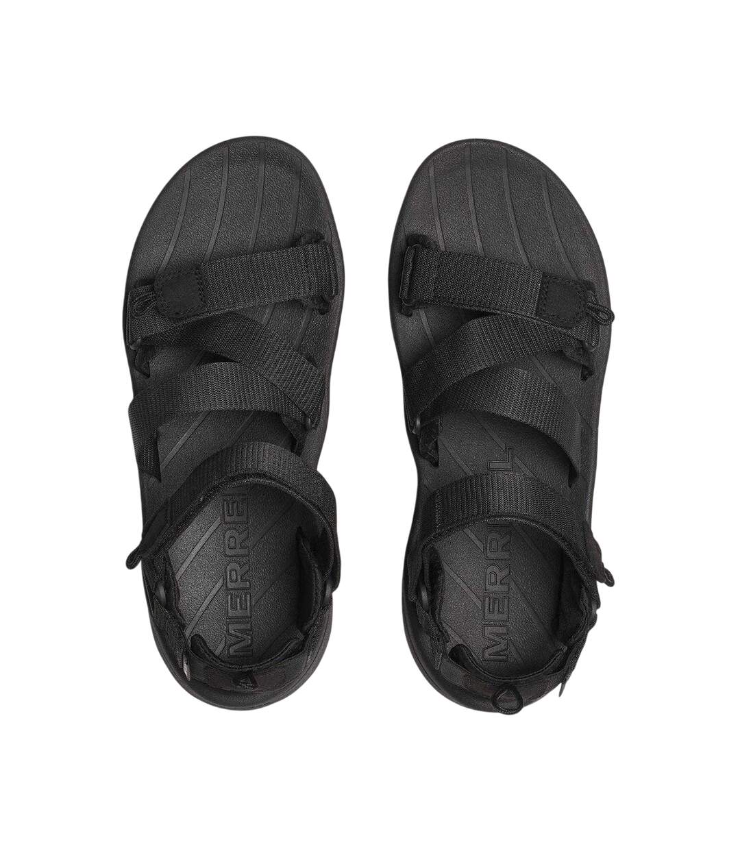 Mens Speed Fusion Rmx Webbing Sports Sandals Black Merrell-4