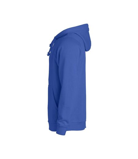 Sweat À Capuche Basic Adulte Bleu Clique