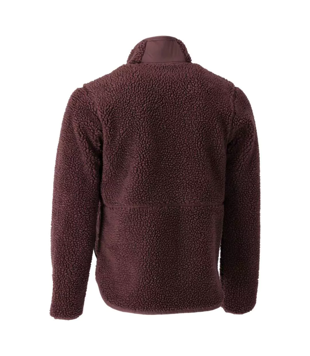 Mens Customized Zipped Jacket Bordeaux Mascot-2