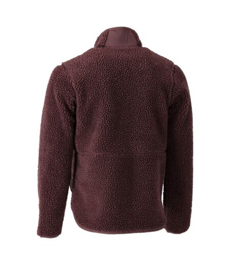 Mens Customized Zipped Jacket Bordeaux Mascot