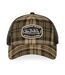 Casquette baseball avec filet imprimé carreaux et écusson Carreaux 08 Vondutch-2