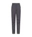 Womens/ladies Arctic Ii Stretch Fleece Lined Regular Trousers Dark Grey Mountain Warehouse-1