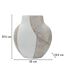 Vase Design Hochi 37cm Blanc-5