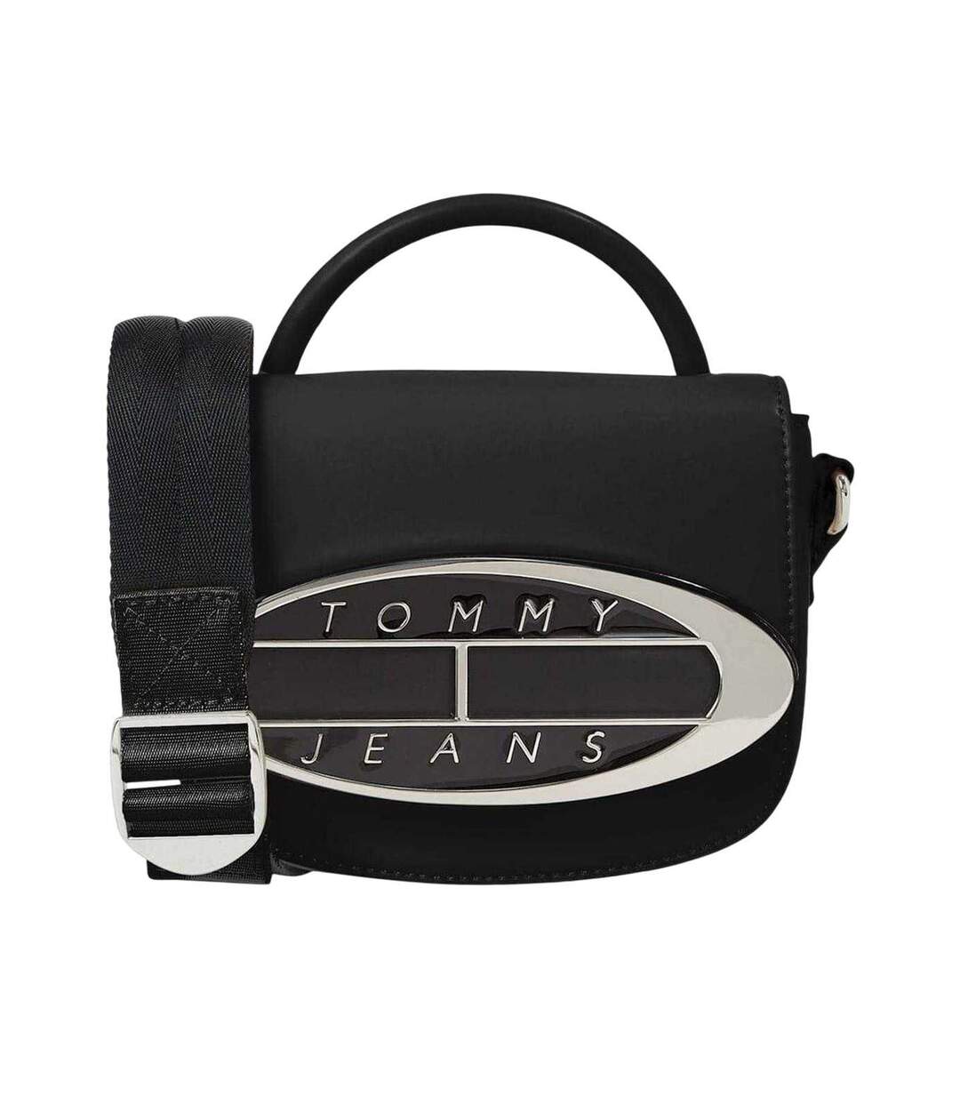 Sac À Bandoulière Motif/style Logo Ovale Taille Unique Noir Tommy Jeans-1