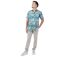 Chemise homme été casual LORENZO motif fleuri bleu Coton Du Monde-1