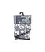 Nappe Antitache Imprimée Palmier 180cm Gris-2