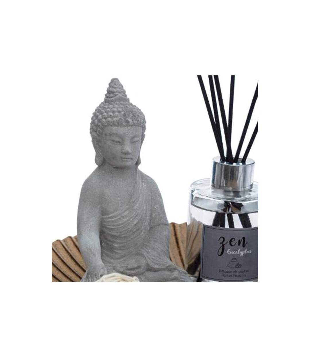 Coffret Senteur Zen Faty 32cm Eucalyptus-2