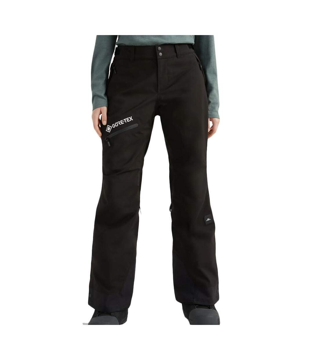 Pantalon de ski noir femme o'neill gore-tex madness - l-1