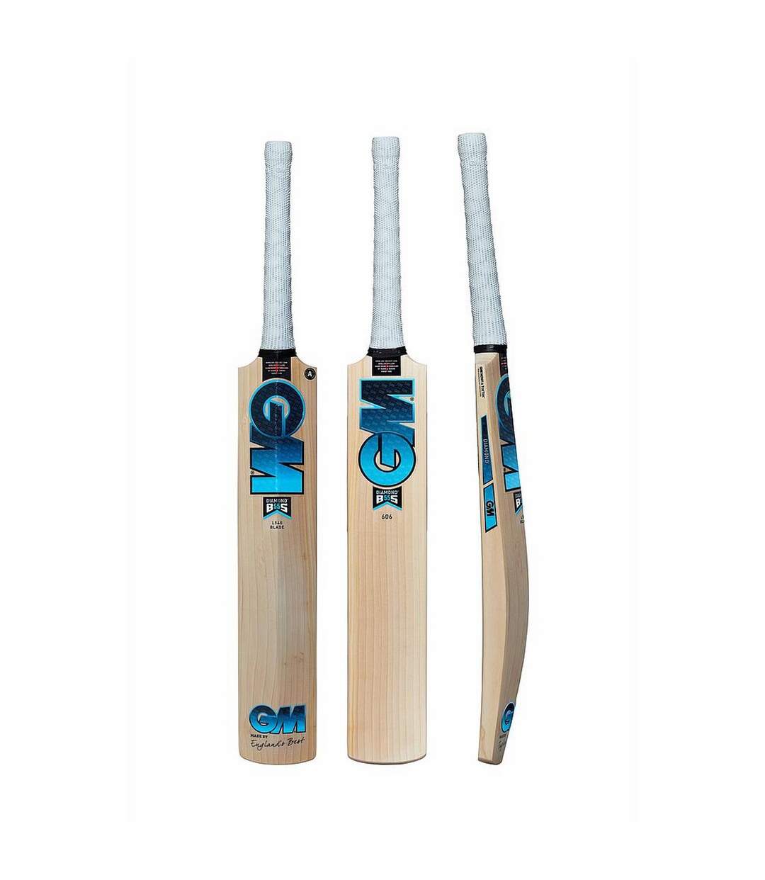 Batte de cricket diamond beige clair / bleu Gunn And Moore