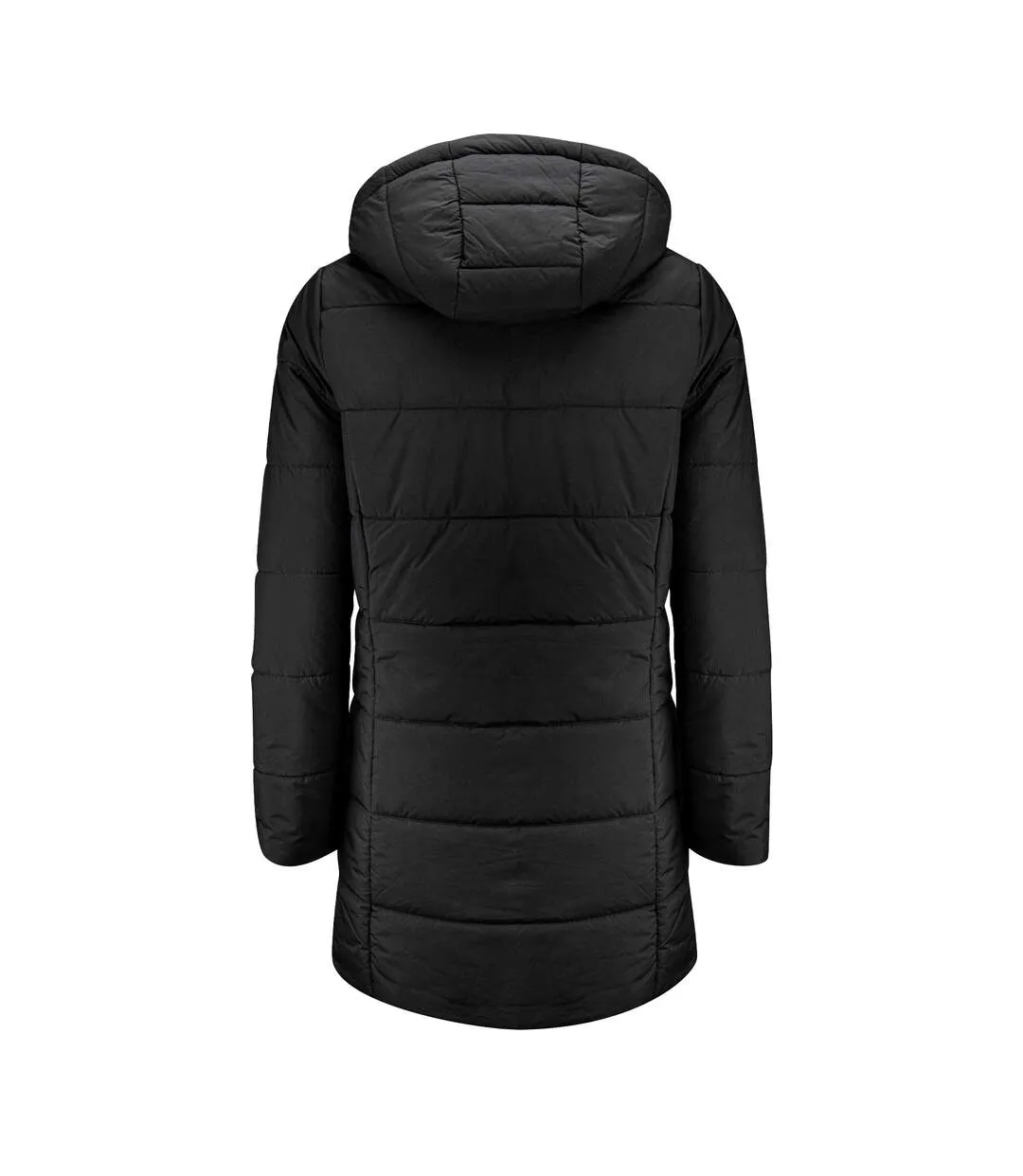 Womens/ladies Nordmont Long Jacket Black James Harvest-2