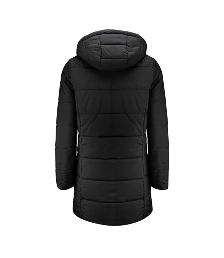 Womens/ladies Nordmont Long Jacket Black James Harvest