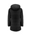 Womens/ladies Nordmont Long Jacket Black James Harvest-2