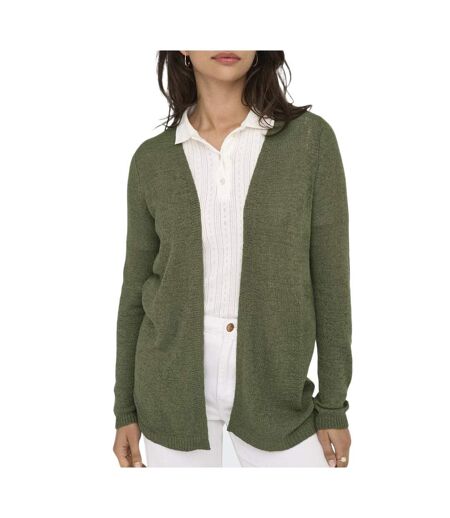 Gilet kaki femme only sunny - l
