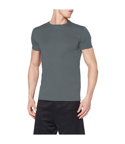 Stedman Mens Active Sports Tee (Granite Gray) - UTAB332