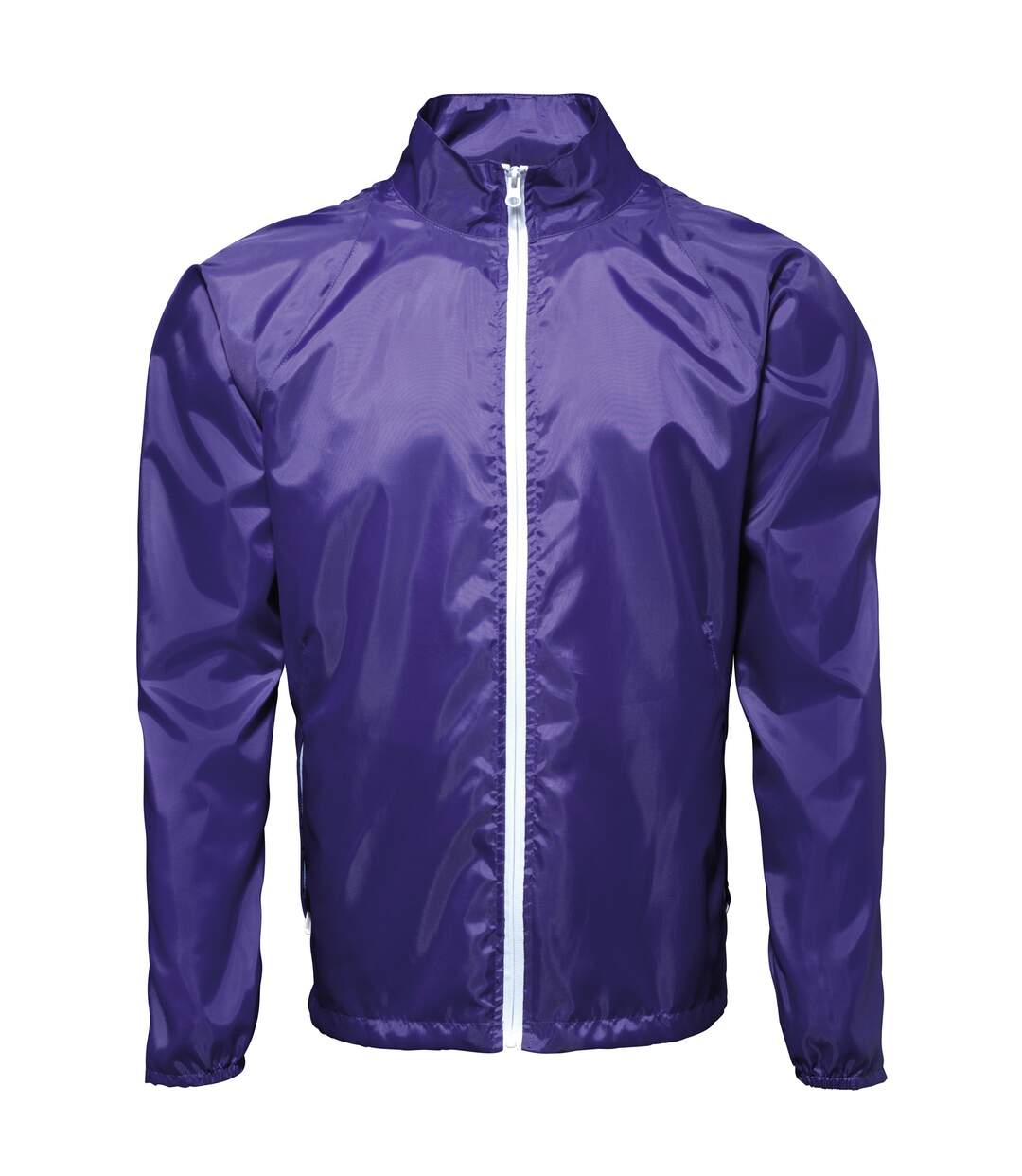2786 - Veste de pluie légère - Homme (Citron Vert/Blanc) - UTRW2501