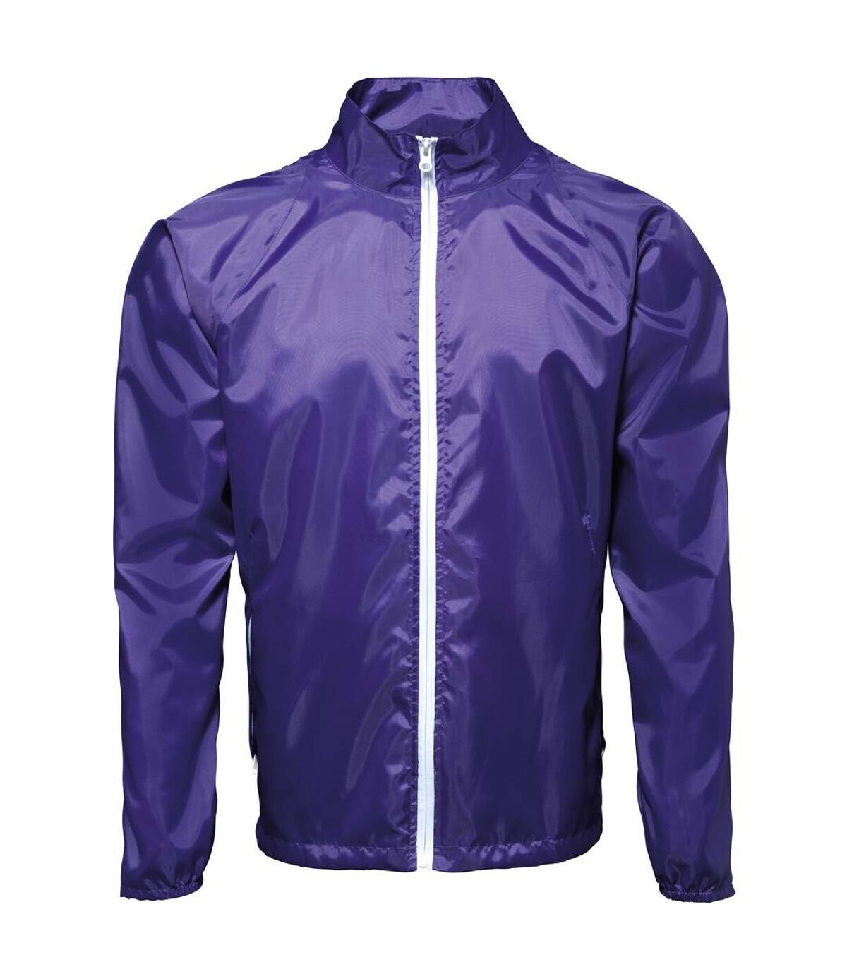 2786 - Veste de pluie légère - Homme (Citron Vert/Blanc) - UTRW2501