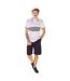 Polo Ss25 Homme Blanc Noir Lambretta-3