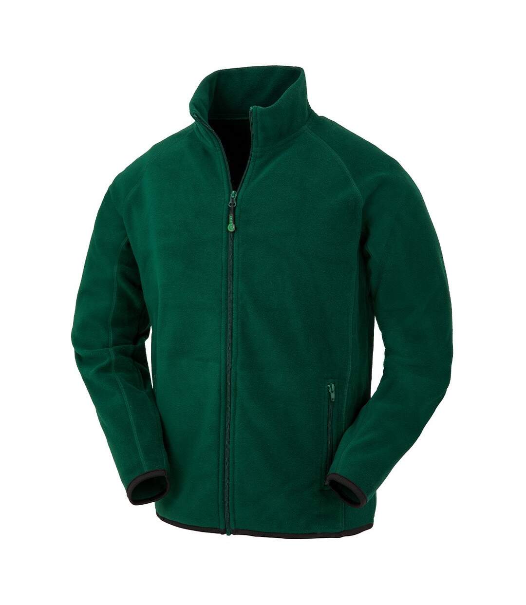 Veste polaire polarthermic homme vert forêt Result Genuine Recycled