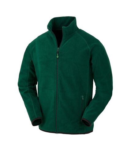 Result Genuine Recycled Mens Polarthermic Fleece Jacket (Forest Green)