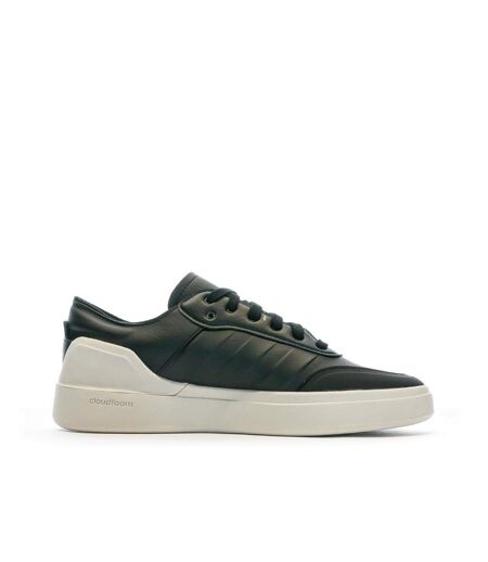 Baskets noir/blanc homme adidas court revival