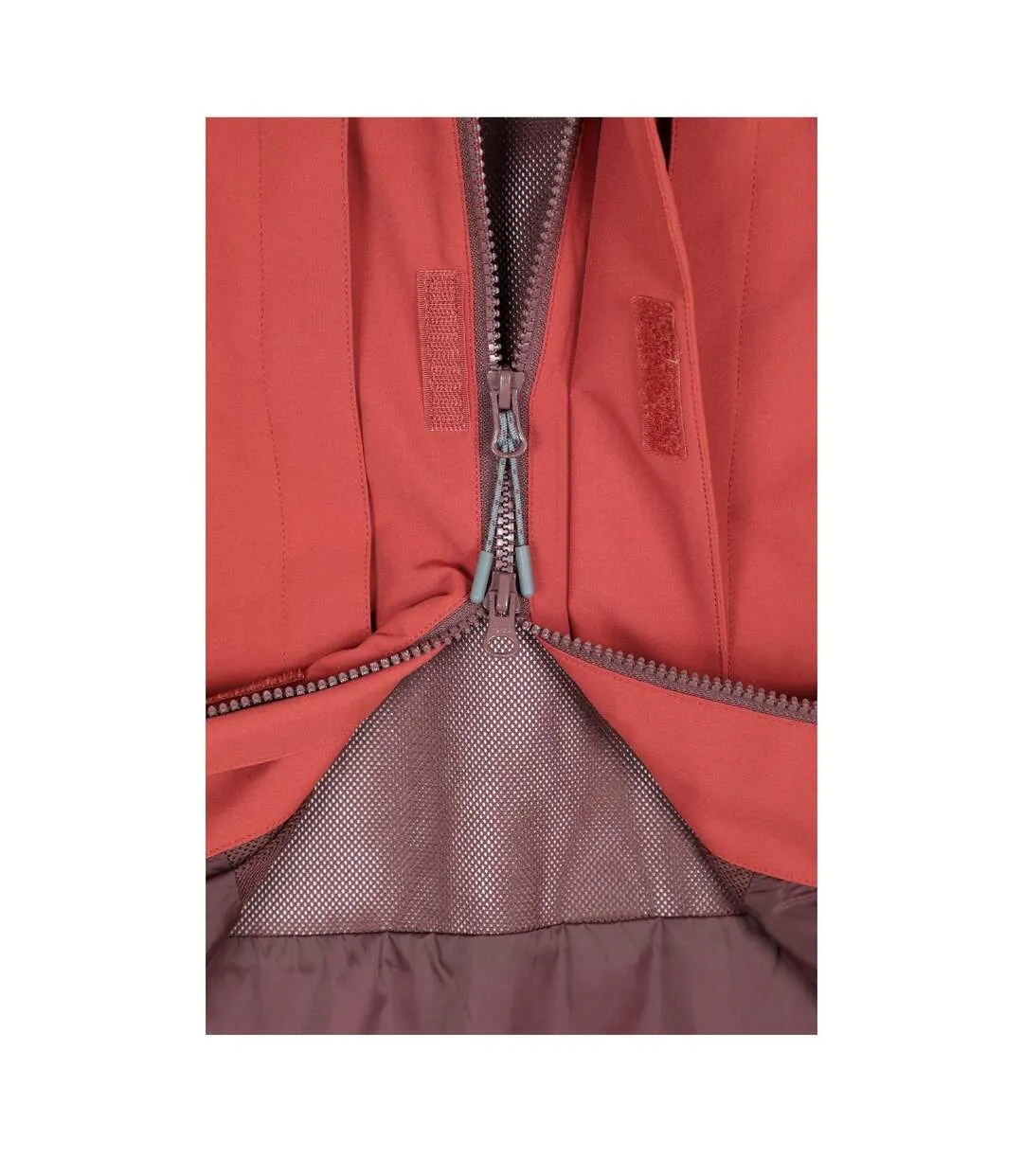 Mens Ridge Waterproof Jacket Rust Mountain Warehouse-4