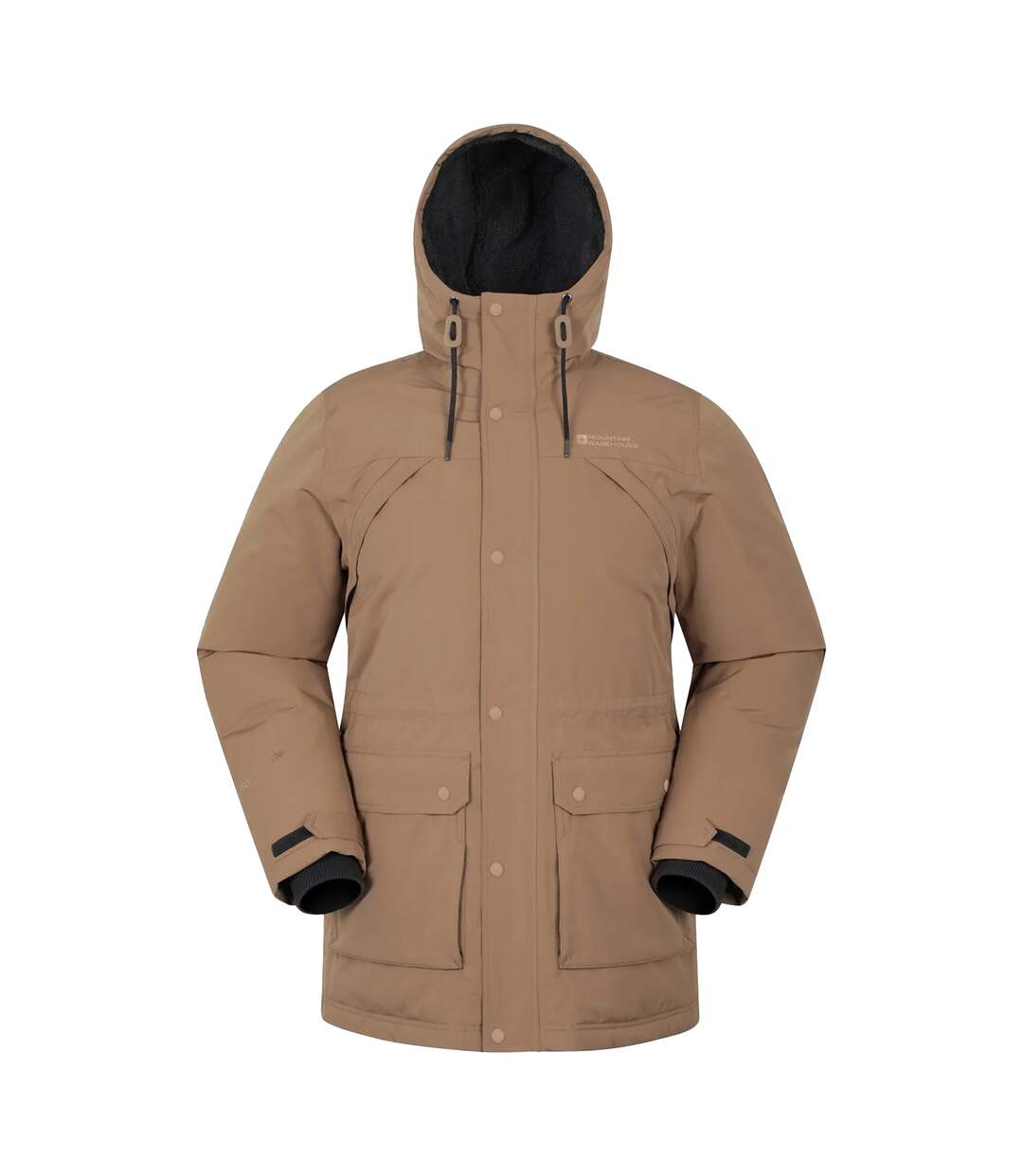 Parka Marlow Homme Brun Clair Mountain Warehouse-2