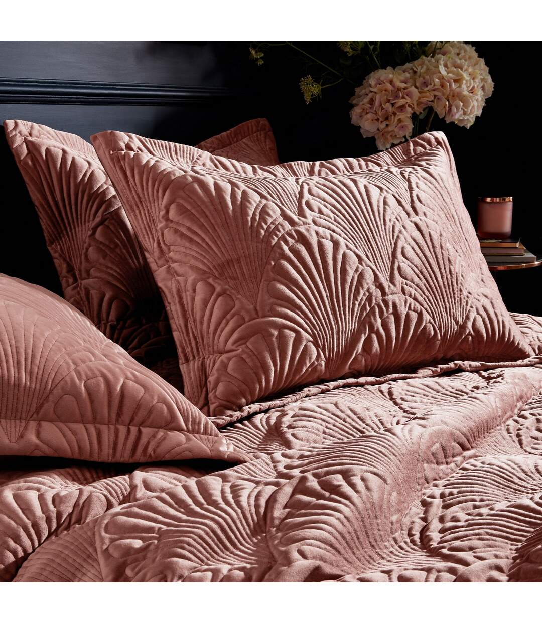 Palmeria duvet cover set blush pink Paoletti-2