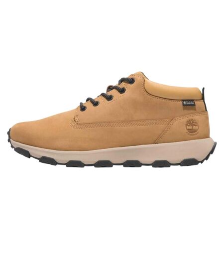 Mens Winsor Park Leather Waterproof Ankle Boots Wheat Timberland